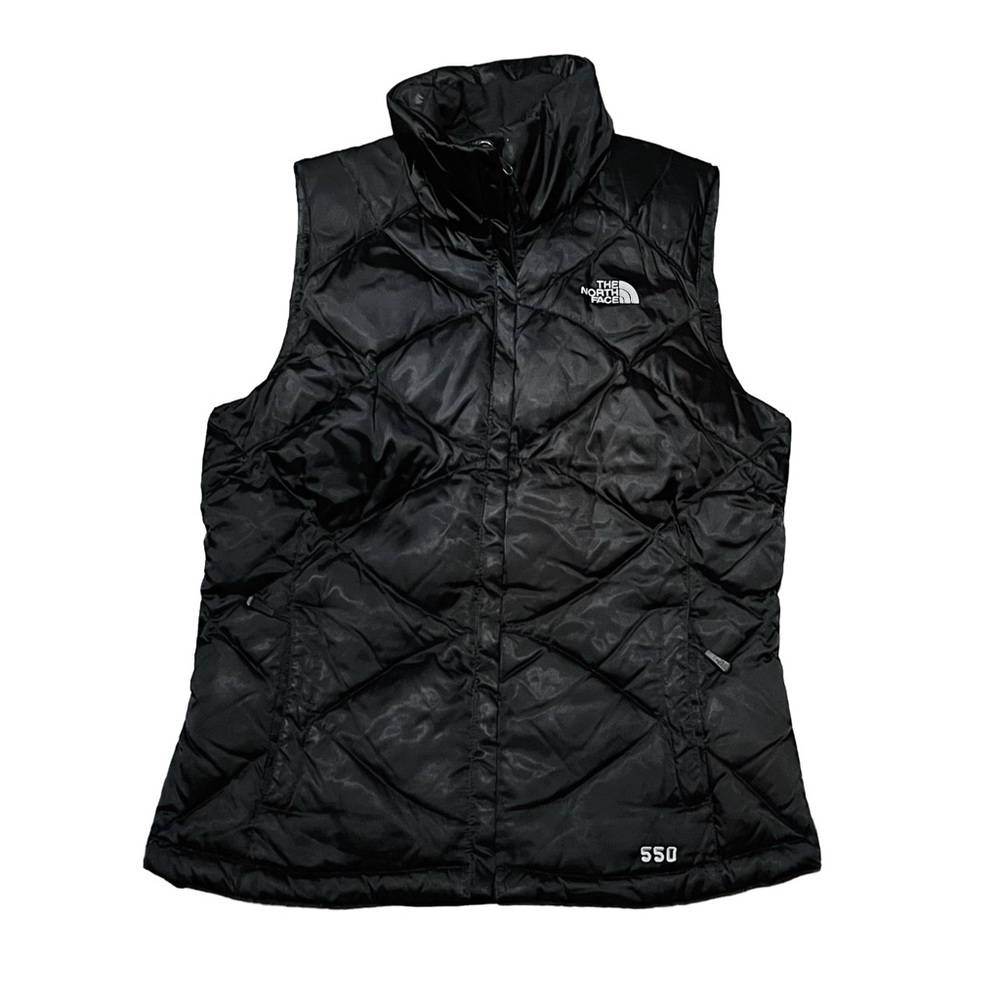 The North Face Black 550 Puffer Vest